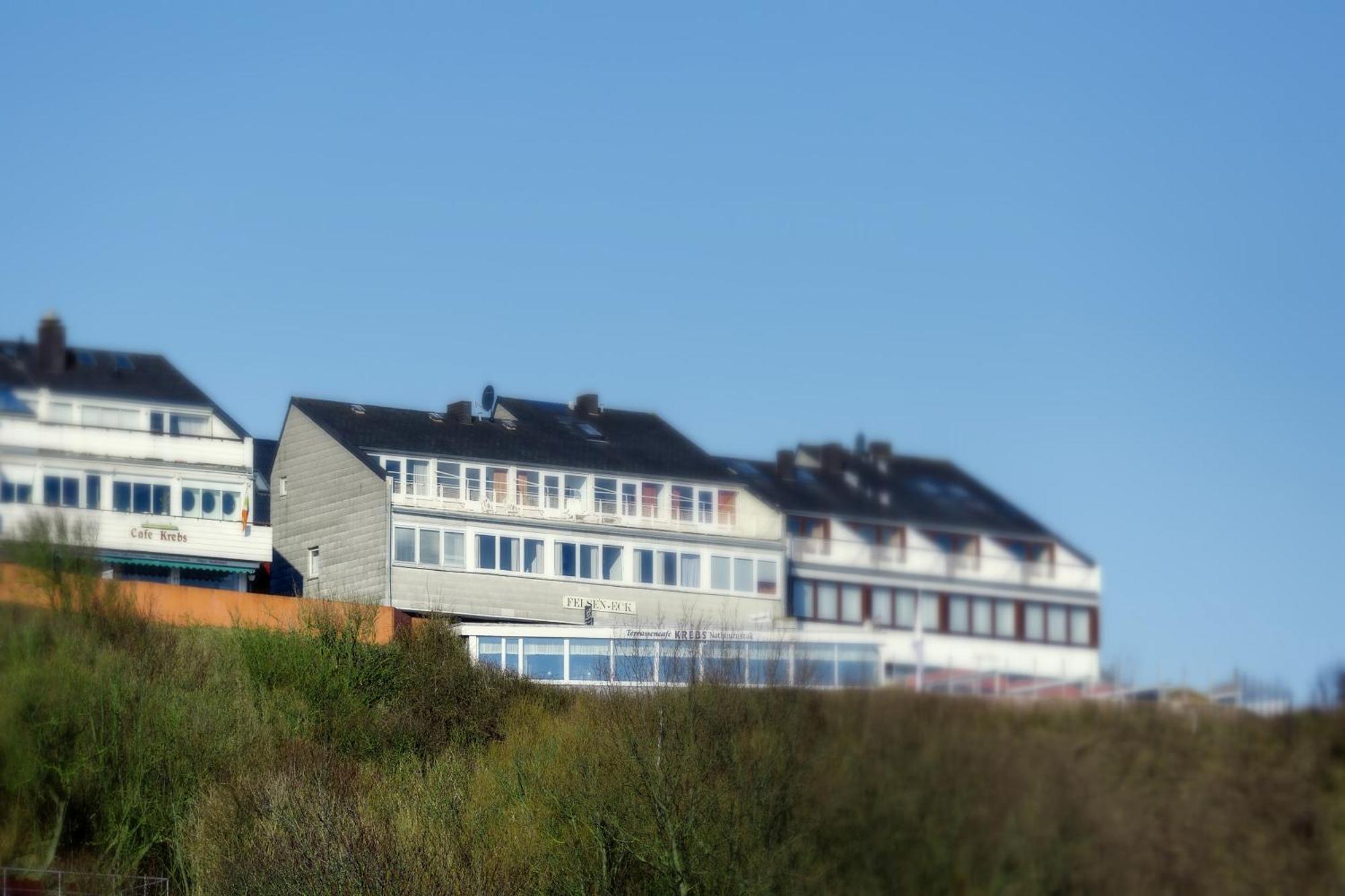 Hotel Felsen-Eck Heligoland Exterior foto